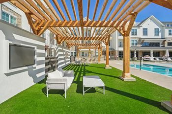 Outdoor seating areas